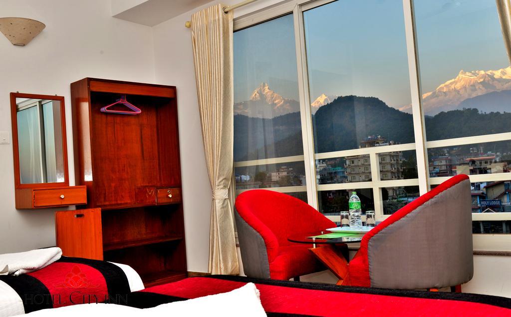 Hotel City Inn - Mountain View Pokhara Exteriör bild