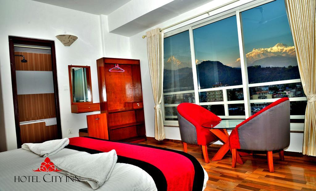 Hotel City Inn - Mountain View Pokhara Exteriör bild