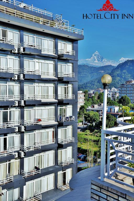 Hotel City Inn - Mountain View Pokhara Exteriör bild
